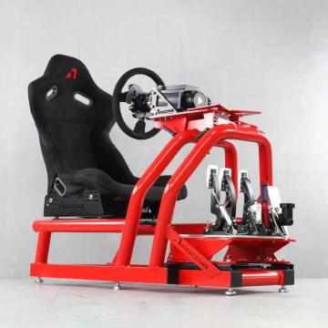 NEX simulator red alu fiber glass seat