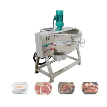 Caramel Sauce Tomato Sauce Cooking Mixer Machine