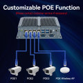 Фан -без фан -промышленного ПК 4 Ethernet