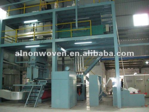 Barisan pengeluaran fabrik nonwoven sp silikon SS