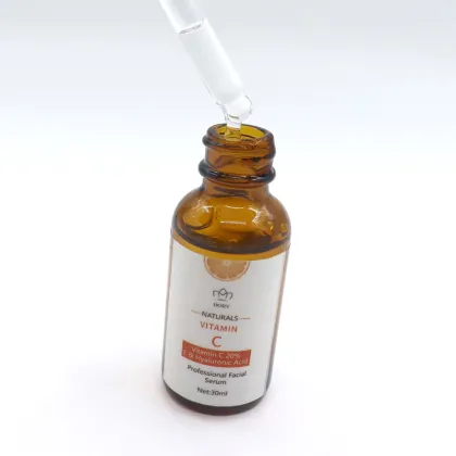 Vitamin C Serum with Hyaluronic Acid - Anti-Aging Facial Essence for Skincare