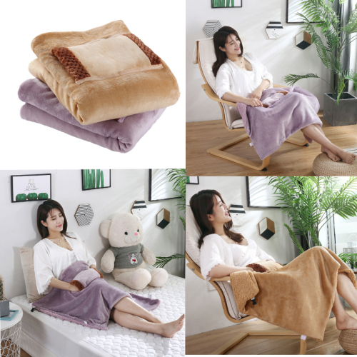 5V Low Voltage Electric Blanket USB Electric Blanket Multifunctional Hand Warmer Knee Pad Office Lunch Break Heating Blanket