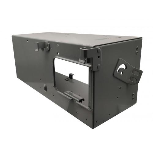 Produção de gabinete elétrico de aço pré-fabricado