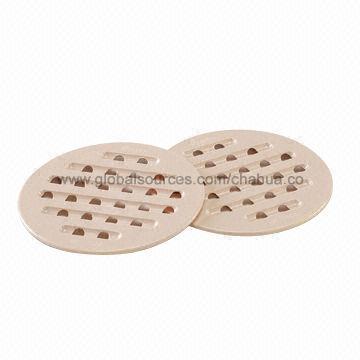 Plastic Table Mat Set, Used on Dining Table, Made of PS, for Heat Insulation (2pcs)