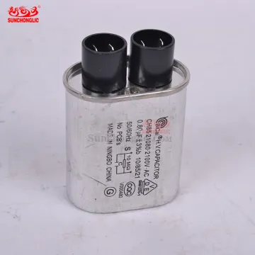 Sunchonglic 0.8uF Microwave Oven Capacitor - 4 Pin Replacement