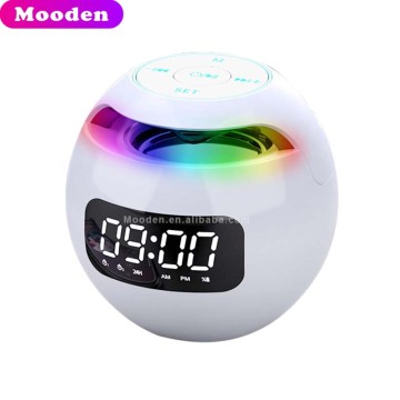 BT Ball Sensor Induction Speaker G90Q - Hifi Full Sound Super Bass Portable Bluetooth Speaker with Alarm Clock