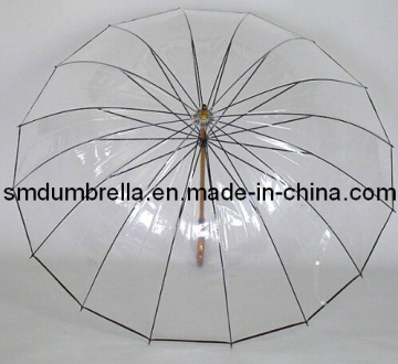 High Quanlity Fashion Gift Transparent Poe Umbrella