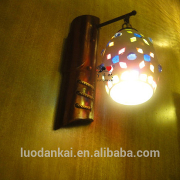 Hotel vintage art newest style wall mounted bedside lamp for bedroom