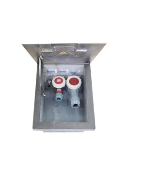 iGERCN HGD-355K: Waterproof and Dust-Proof Industrial Floor Power Box - IP67 Certified