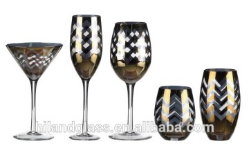 Promotional wholesale electropplating drinking glass