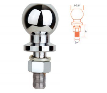 Chrome Plated Hitch Ball