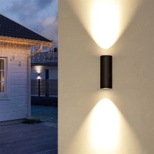 Modern Outdoor Up and Down LED Wal Light