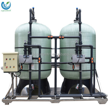 Guangzhou Aomi 10m³/hrs Pressure Vessel Sand Filter and Carbon Processing for Various Water Qualities with Automatic Electric Function