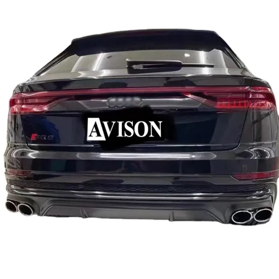High Quality Body Kit for Audi Q8 2019-2022 - SQ8 Rear Diffuser and Tailpipes