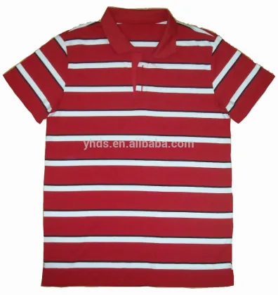 High quality strip polo t shirt,new design polo shirt,polo man,polo women from China