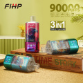 Fihp 90K Puffs 3u1 jednokratni vape