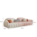 Maxky Light Luxury Face Sofa بسيط