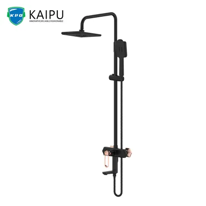 KPO exposed pipe shower system