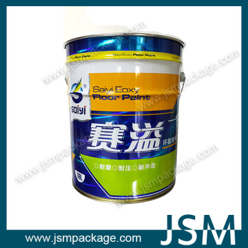 high quality tin can for paint with handle