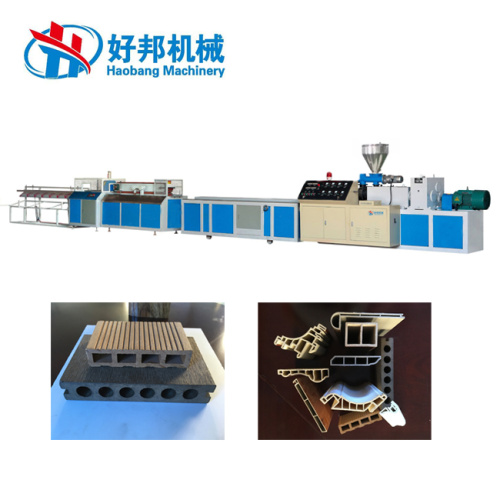 UPVC WPC Window Profile Door Panel Production Line UPVC Profiles Extrusion Production Line Supplier