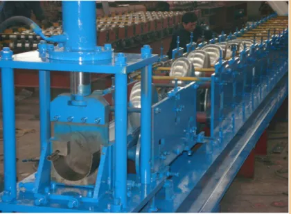 downpipe gutter cold roling machine