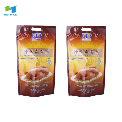 Retort flexible stand up pouch packaging