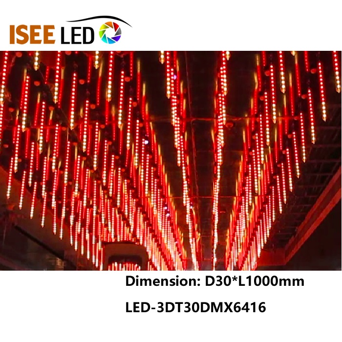 DMx512 3D Tube LED per illuminazione club