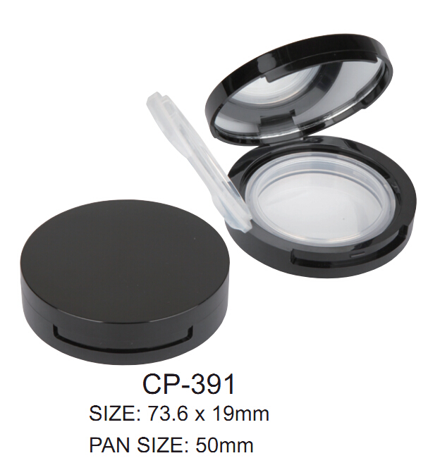 Plastic Round Dressing powder Case