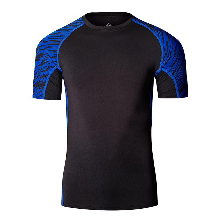 wholesale mens fitness clothing high quality Spandex tshirt