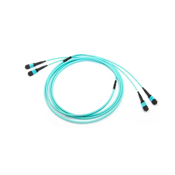 CO-NET OM3 MTP/MPO Fiber Optic Trunk Cable - 8/12/24 Fiber MTP to MPO Cable