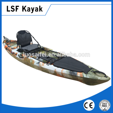 LSF no inflatable single jet fishing wholesale kayak boat with aluminum frame seat