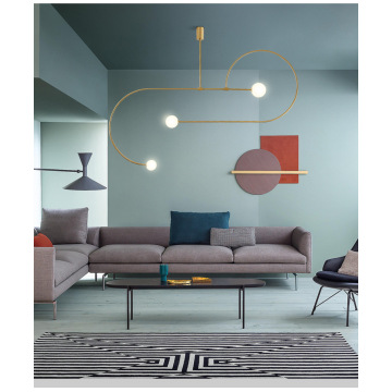 LEDER Bedroom Metal Pendant Lights