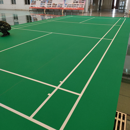 Tapete de quadra de badminton de PVC Sports Surface