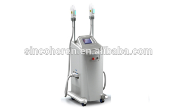 White Skin Hair Epilation devices (IPL+RF) hair removal machine used at beauty salon clinic