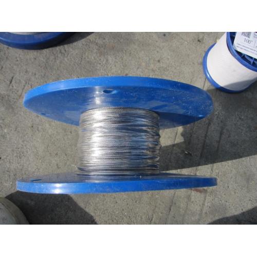 1X19 stainless steel wire rope 5mm 316