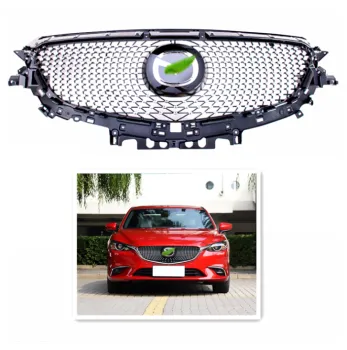 Chrome Radiator Grille for Mazda 6 2017-2019 - Upgrade to Diamond Grille
