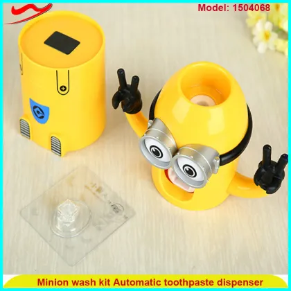 Minions children automatic Toothpaste dispenser despicable me