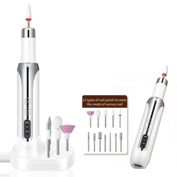 Electric Mini Nail Drill Machine for Professional Manicure and Pedicure, Ideal for Acrylic Nails and Gel Polishing