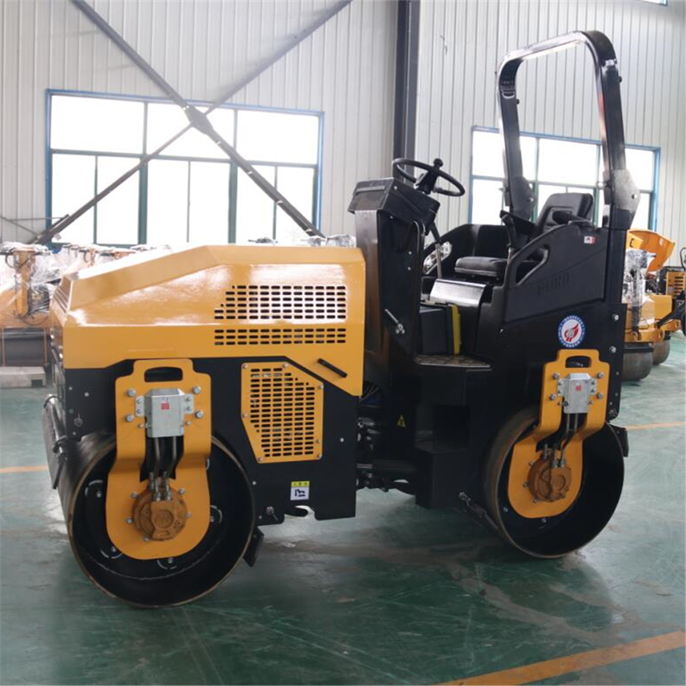 3 Ton Tandem Drum Asphalt Paving Vibratory Roller