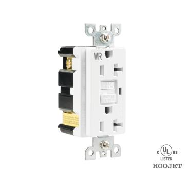 GFCI 125V Wall Outlets outdoor Approved Sockets