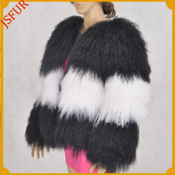 Hot Sale Made In China Real Mongolian Fur Custom Coat