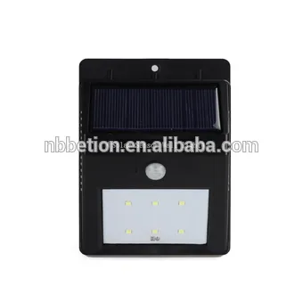 6LED moition sensor light solar led garden light solar powered motion sensor light