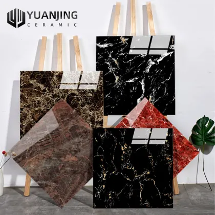 Marble-Look Porcelain and Ceramics Luxury Tiles for Bathroom Flooring and Walls