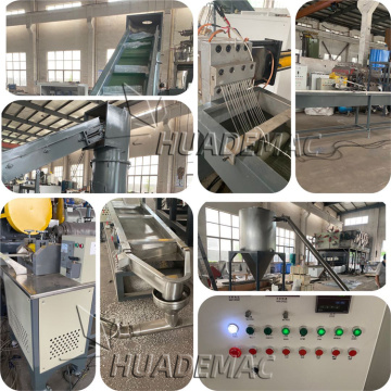 PP PE noodle type pelletizing line