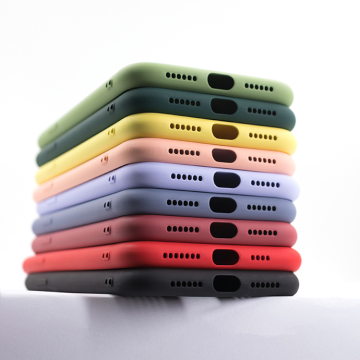 Capa de telefone de silicone líquido de fábrica por atacado para iPhone 14 Pro Max e 13/12 Pro Max