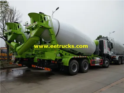 12m3 Hongyan Concrete Cement Mixer Trucks