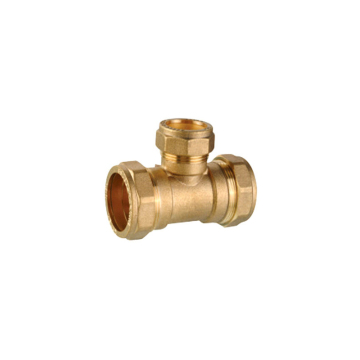 Precision Machined Brass Three-Way Nut: Various External Threaded Types for Water, Steel, PVC, Stainless Steel, and Copper Applications