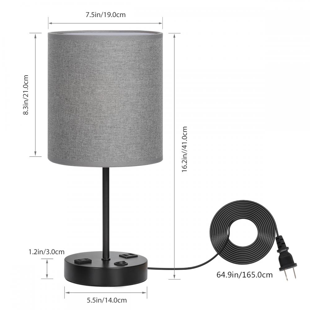 Desk Lamp With Usb Charging Ports