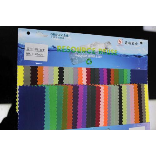 Hot Selling 210D Waterproof Fabric with PU Coating