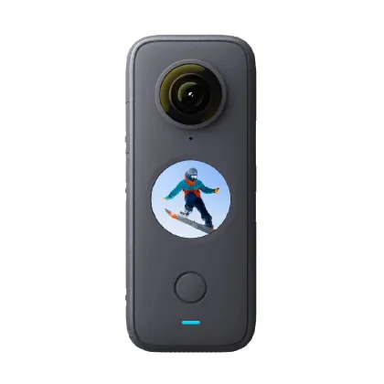 AI Editing Live Streaming Webcam: insta360 ONE X2 360 Degree Waterproof Action Camera